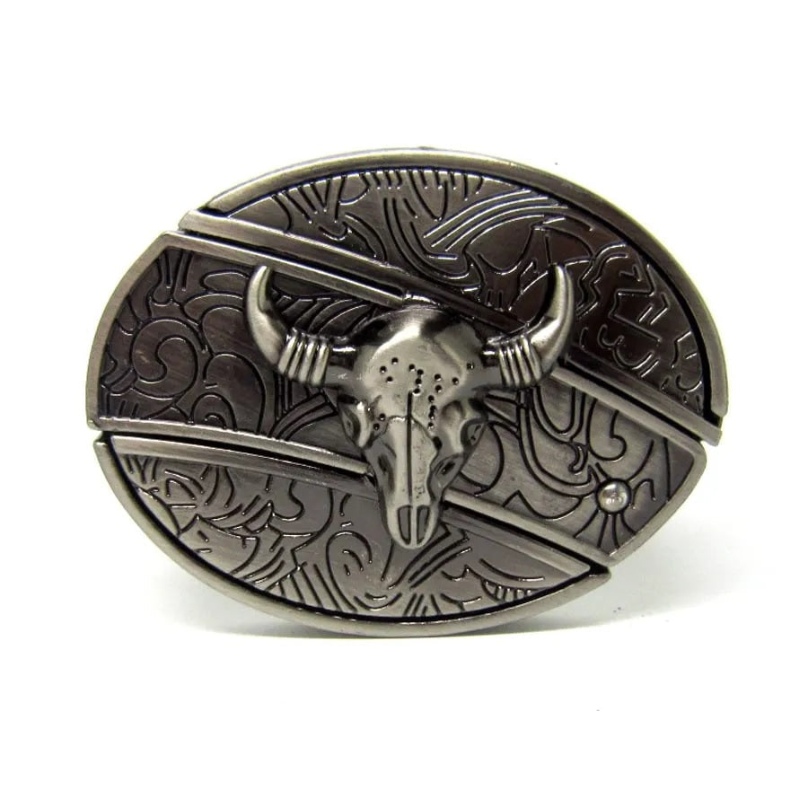 Stylischer Herren Rock-Gürtel mit cooler Metallschnalle & robustem Material.