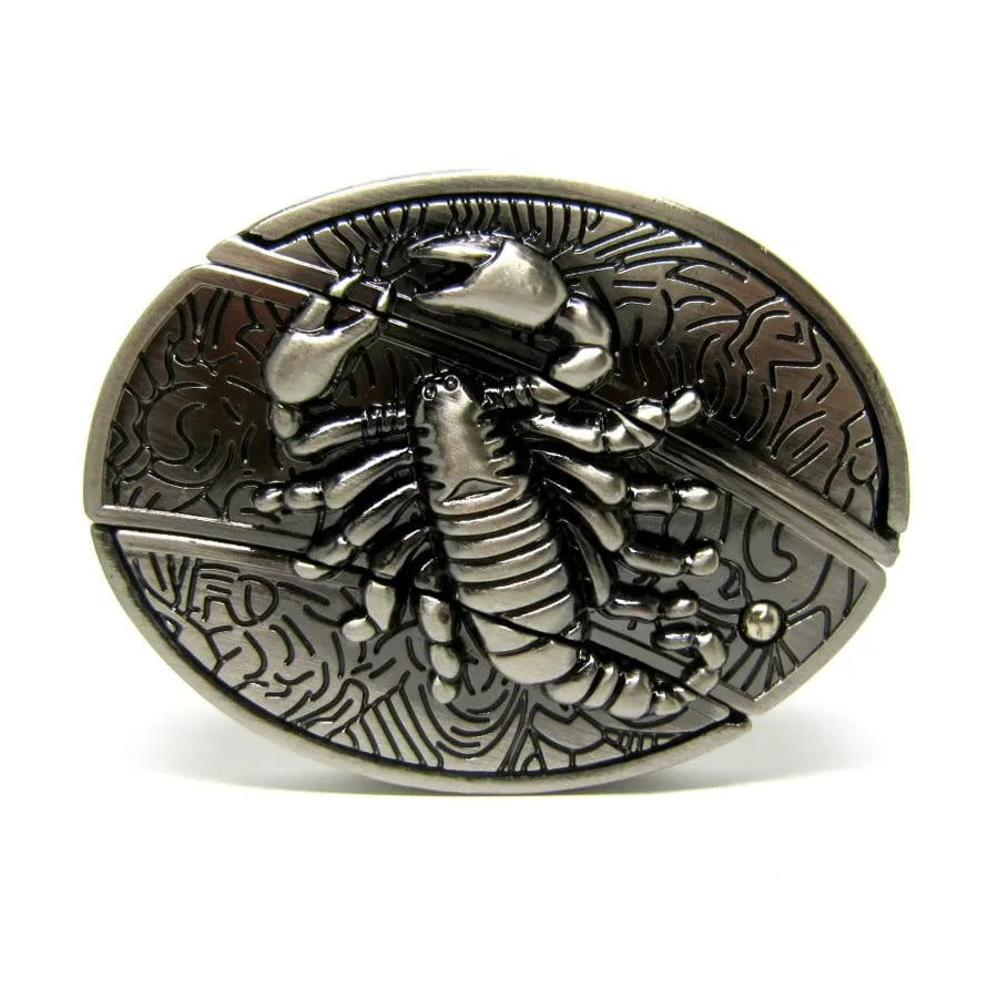 Herren Gürtel im Punk-Stil mit ausdrucksstarker Metallschnalle und einzigartigem Design.