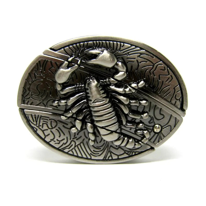Herren Gürtel im Punk-Stil mit ausdrucksstarker Metallschnalle und einzigartigem Design.