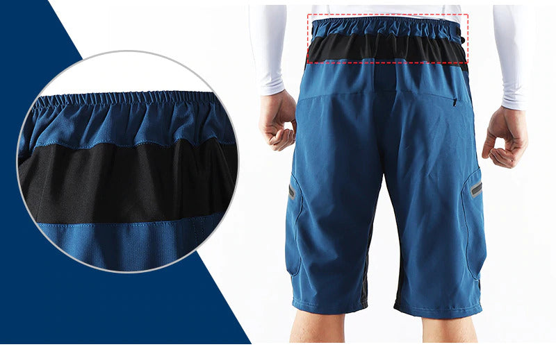 Herren Radhose in modernem Design. Komfortable Fahrradshorts für alle Outdoor-Aktivitäten.