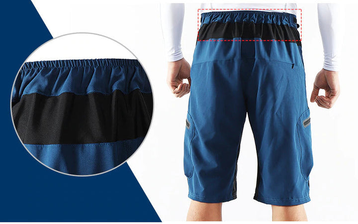 Herren Radhose in modernem Design. Komfortable Fahrradshorts für alle Outdoor-Aktivitäten.
