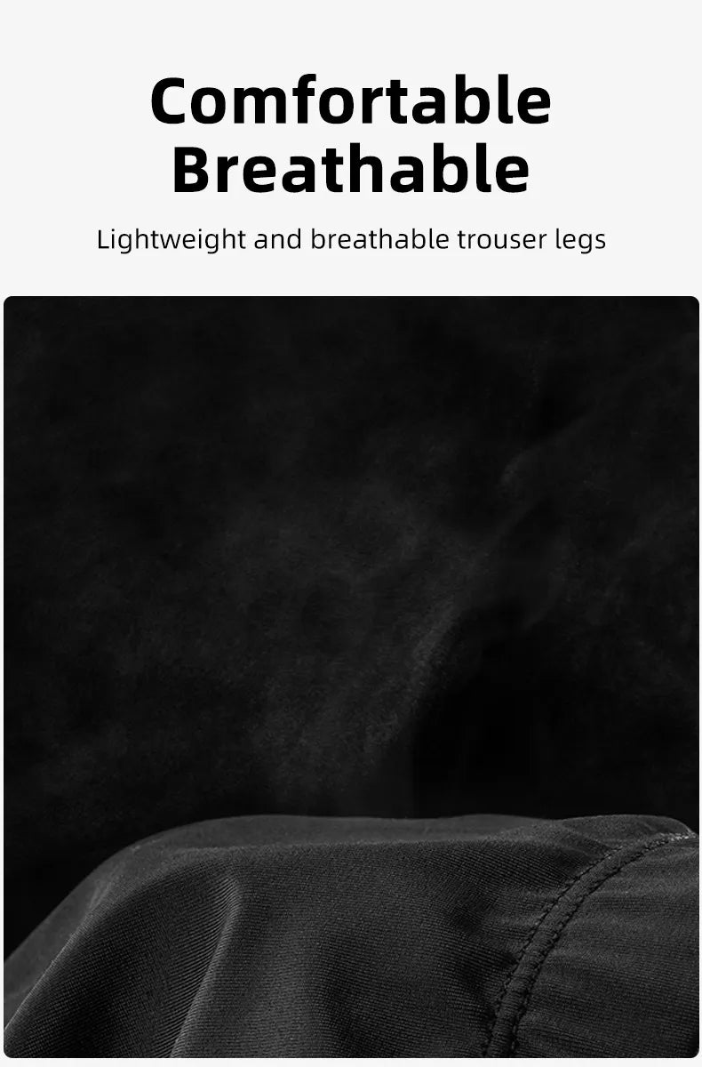 Reflektierende Herren Radlerhose für erhöhte Sichtbarkeit beim Radfahren. Sichere Sportbekleidung für Herren.