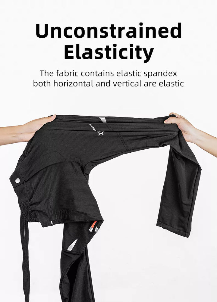 Herren Fahrradhose mit ergonomischem Sitzpolster, für lange, bequeme Fahrten. Ideale Sportbekleidung.