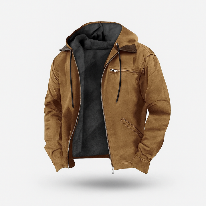 Bequeme Herren Lässige Reißverschlussjacke, vielseitig als Übergangs- oder Freizeitjacke. Stilvolle Herrenmode.