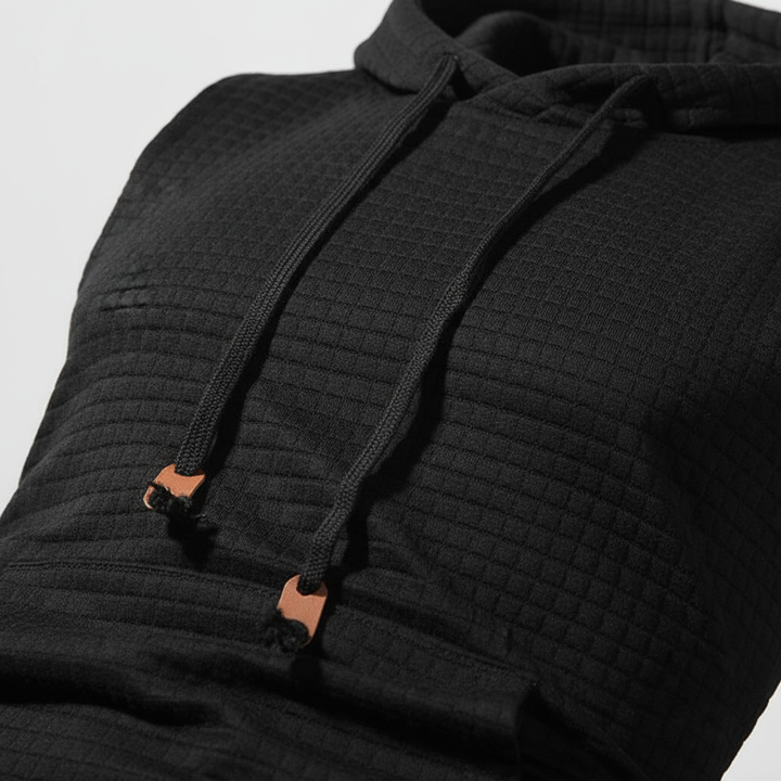 Bequemes Herren Activewear Kapuzenshirt, ärmellos für maximale Bewegungsfreiheit beim Sport.