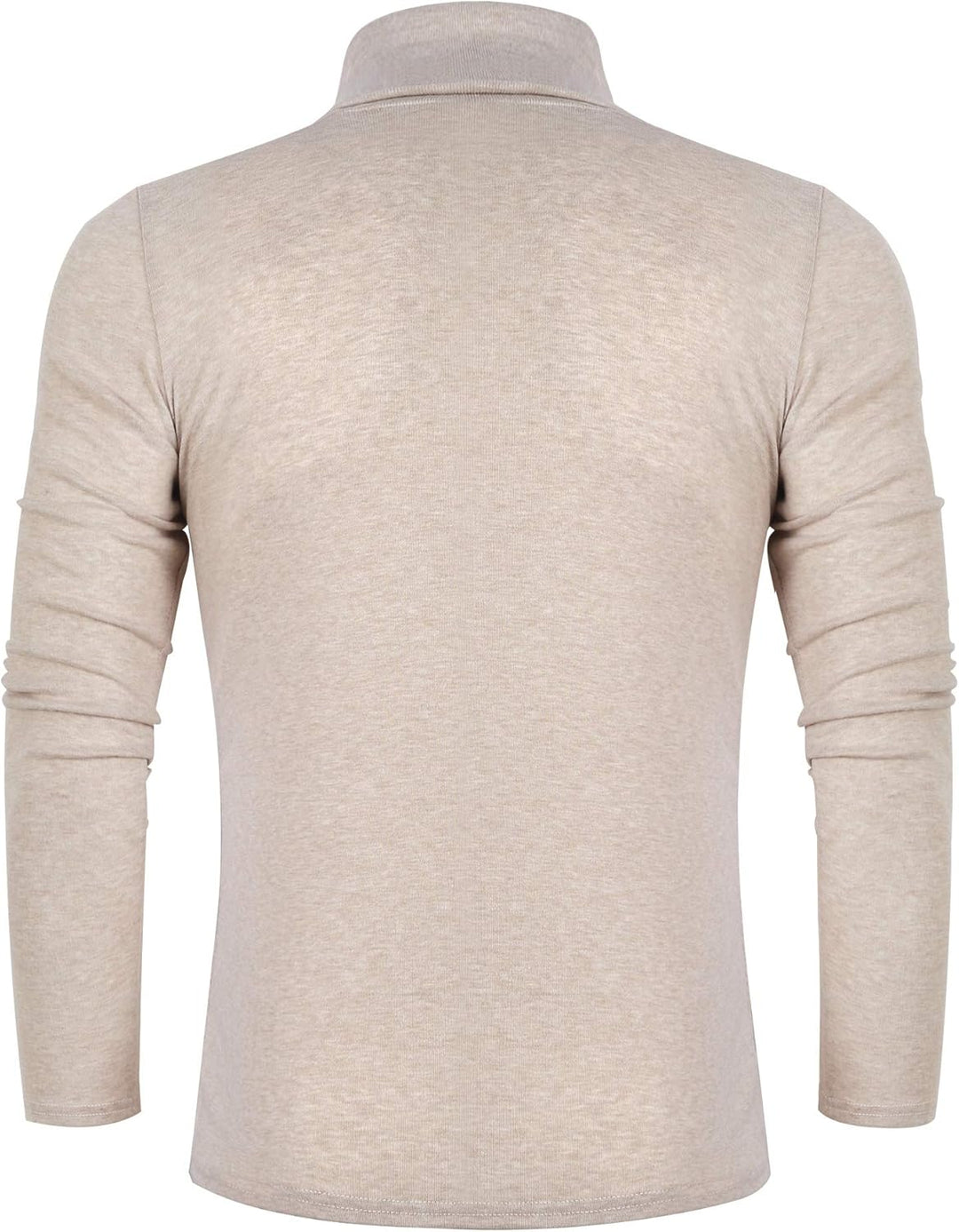 Eleganter Herren Strickpullover in Slim Fit, warmer Rollkragen für kalte Wintertage.