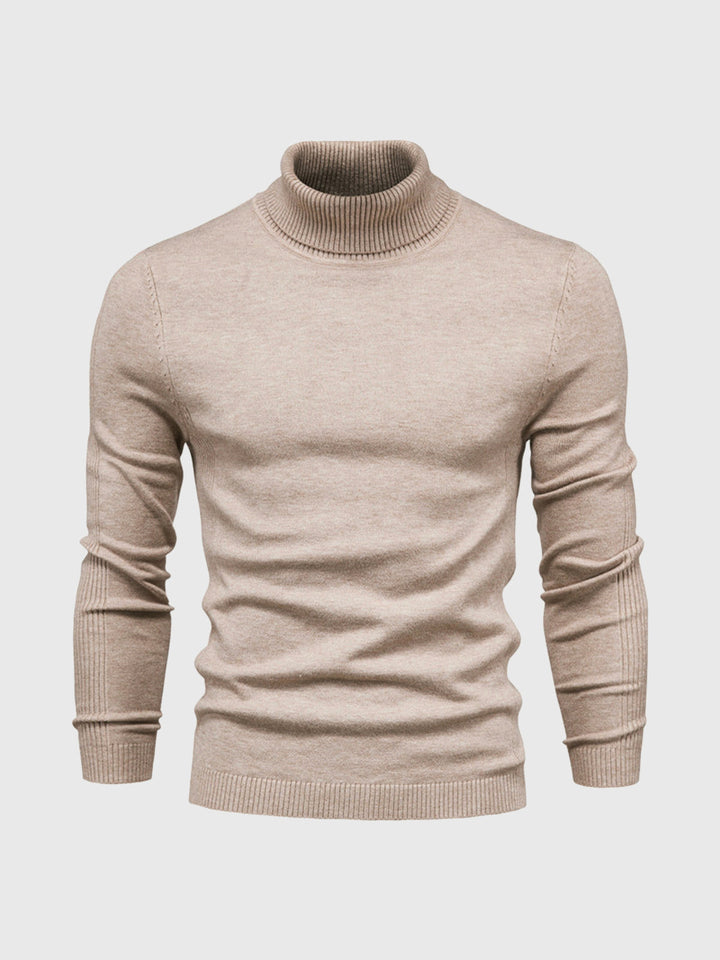 Vielseitiger Herren Rollkragenpullover Mason, Slim Fit, ideal für Büro, Freizeit & Abend.