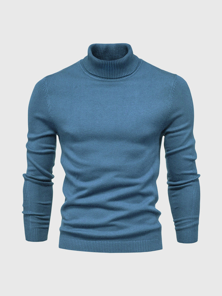 Zeitloser Herren Slim Fit Rollkragenpullover Mason, schick und bequem für jede Jahreszeit.
