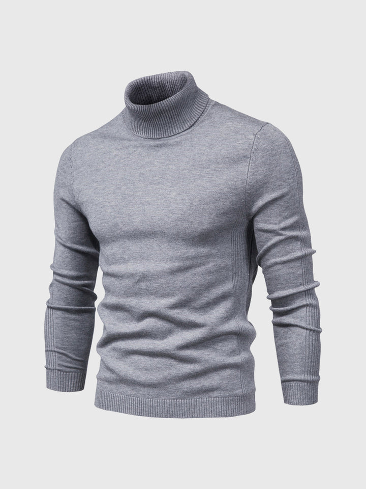 Der perfekte Herren Rollkragenpullover Slim Fit Mason: elegant, schmal, bequem, vielseitig.