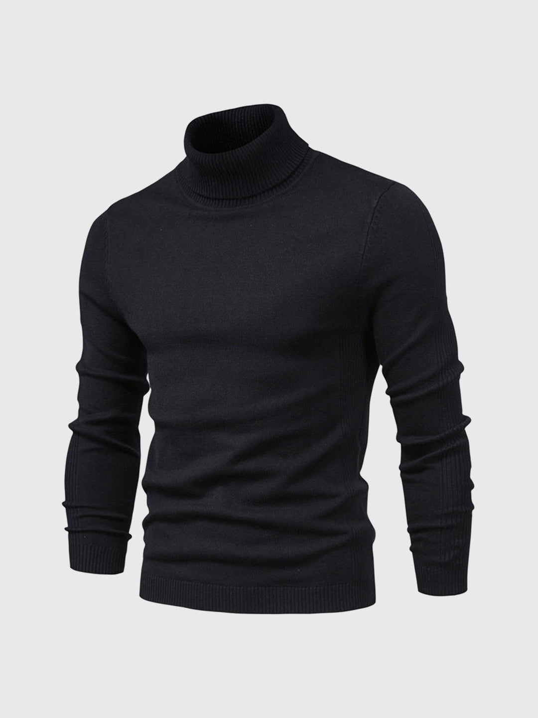 Bequemer Herren Rollkragenpullover Slim Fit Mason, ein Must-Have für die Wintermode.