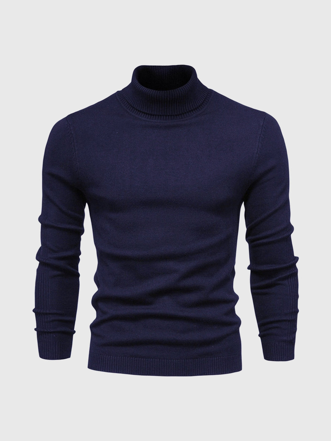 Moderner Herren Rollkragenpullover Slim Fit Mason, vielseitig kombinierbar für jeden Anlass.