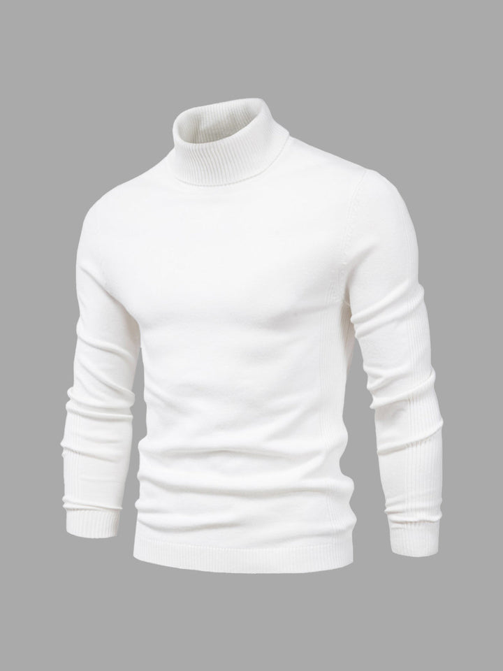 Herren Rollkragenpullover, stilvoll & bequem, ideal für Alltag & Business. Klassische Herrenmode.