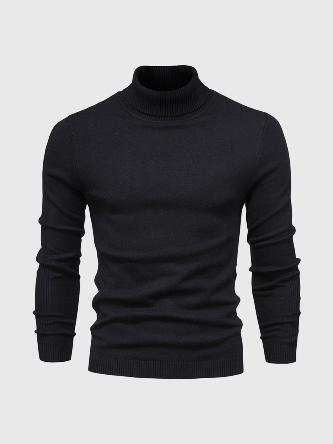 Business-tauglicher Herren Rollkragenpullover, elegant & seriös. Perfekter klassischer Winterpullover.