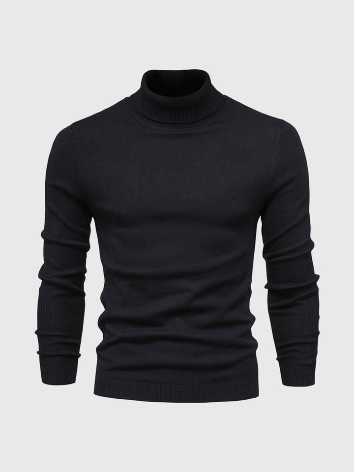 Business-tauglicher Herren Rollkragenpullover, elegant & seriös. Perfekter klassischer Winterpullover.