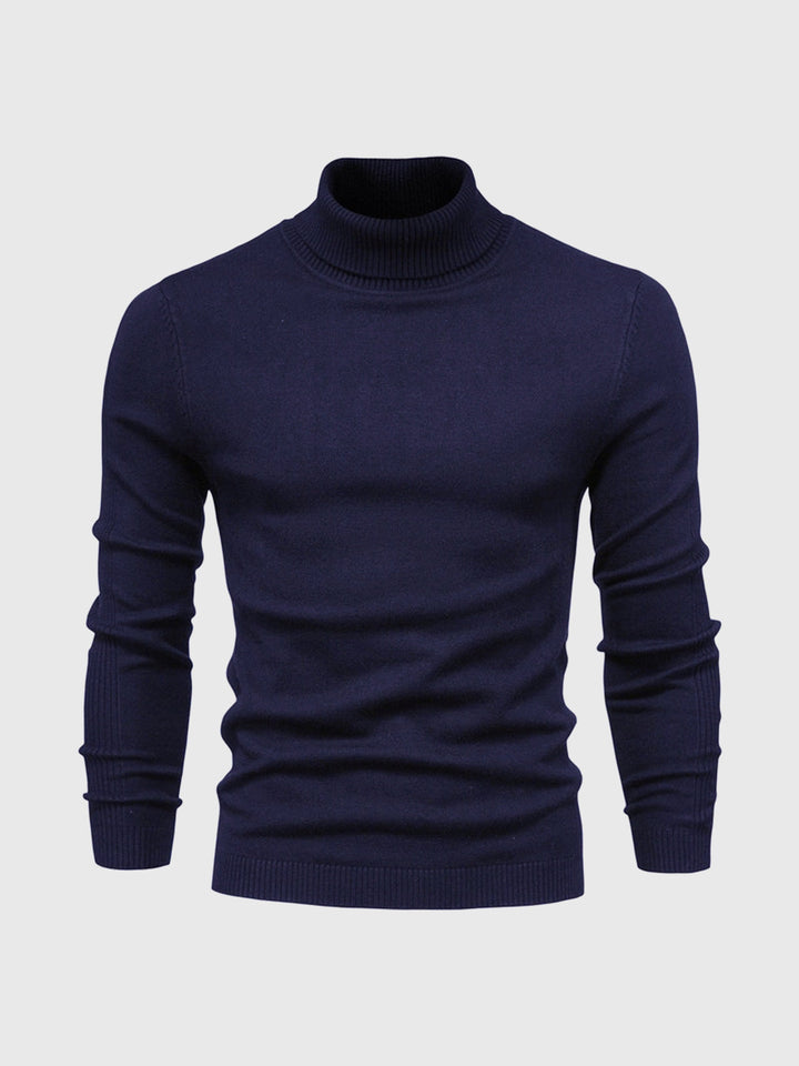 Kuschelig warmer Herren Rollkragenpullover, schützt vor Kälte. Stilvoller Winterpullover.