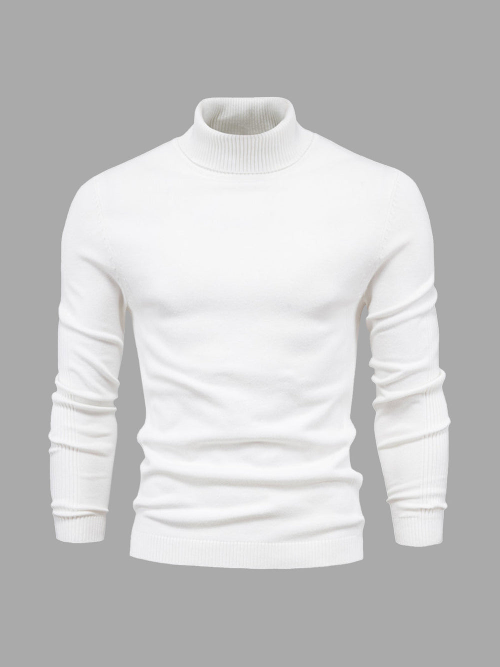 Weicher Herren Rollkragenpullover, pflegeleicht & warm für den Winter. Hochwertiger Herrenpullover.