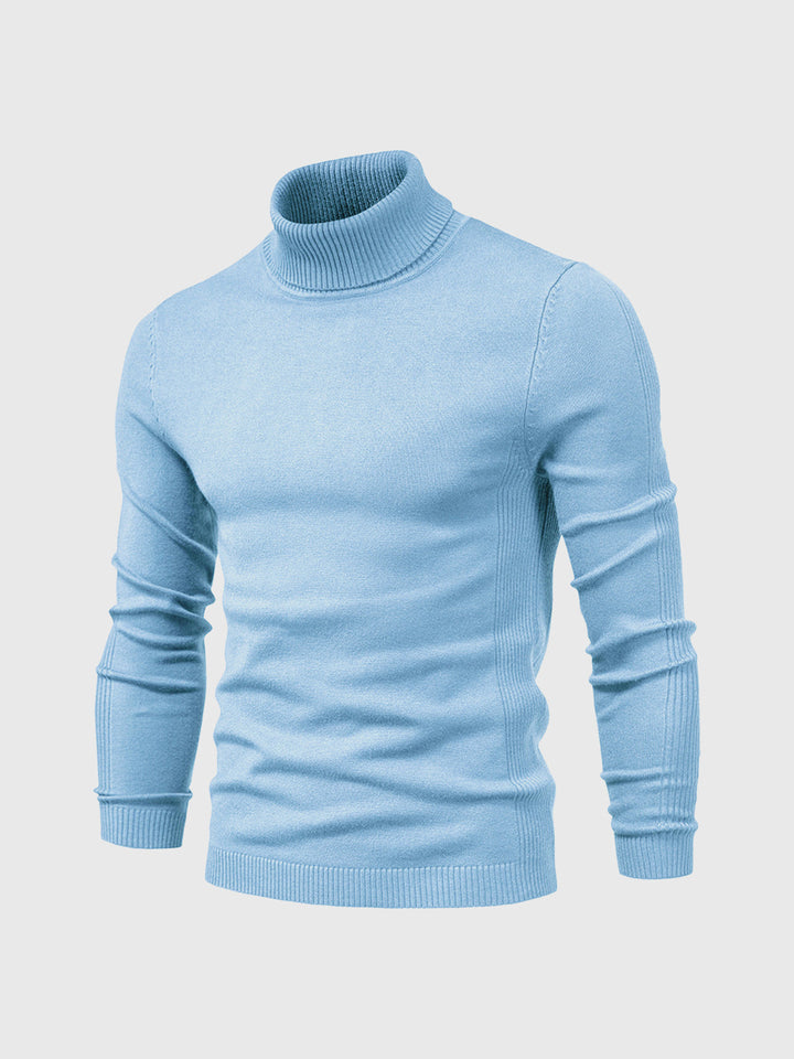 Slim-Fit Herren Rollkragenpullover, langarm, bequem & zeitlos. Stilvolle Herrenmode für jeden Tag.
