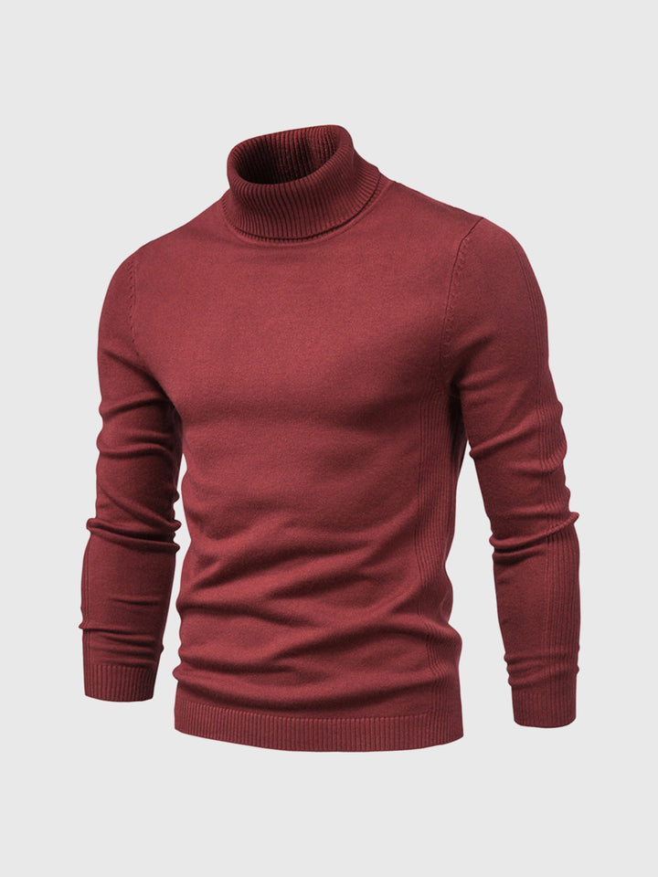 Komfortabler Herren Rollkragenpullover, atmungsaktiv & pflegeleicht. Idealer Winterpullover für Männer.