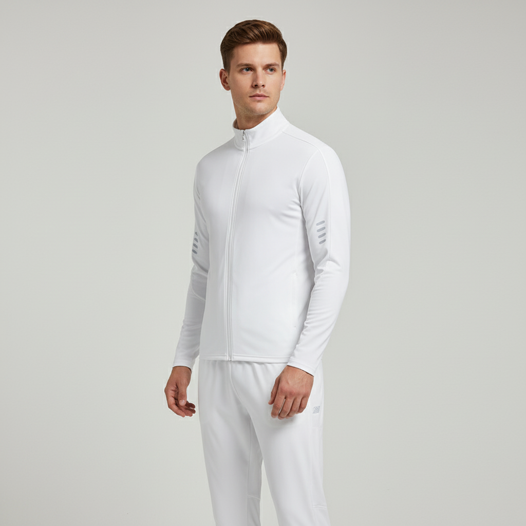 Stylisches Herren Sport Set 'Bradley' mit schnelltrocknendem Shirt & Hose. Ideal für Gym, Lauf & Outdoor-Training.