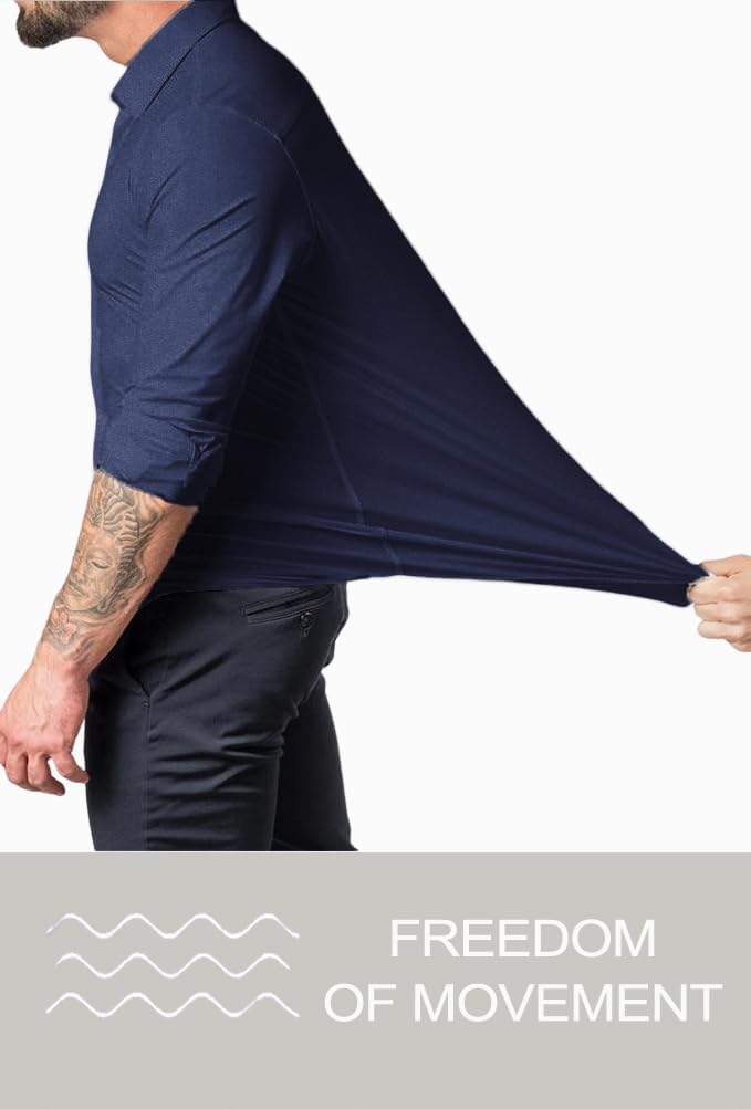 Vielseitigkeit: Slim-Fit Hemd, knitterfrei, stretch, kombinierbar für jeden Stil.
