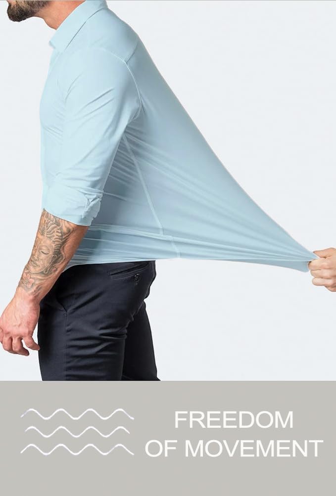 Leichtes und bequemes Slim-Fit Hemd, knitterfrei, stretch, ideal für Frühling/Sommer.