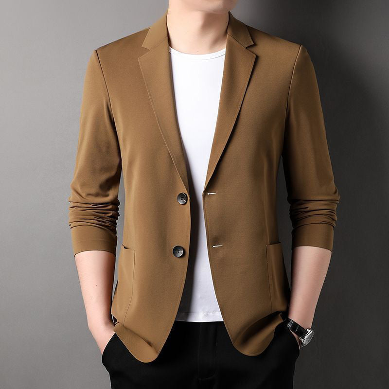 Bequemer Herren Sommer Blazer Slim Fit, atmungsaktiv & elegant für warme Tage & Abende.