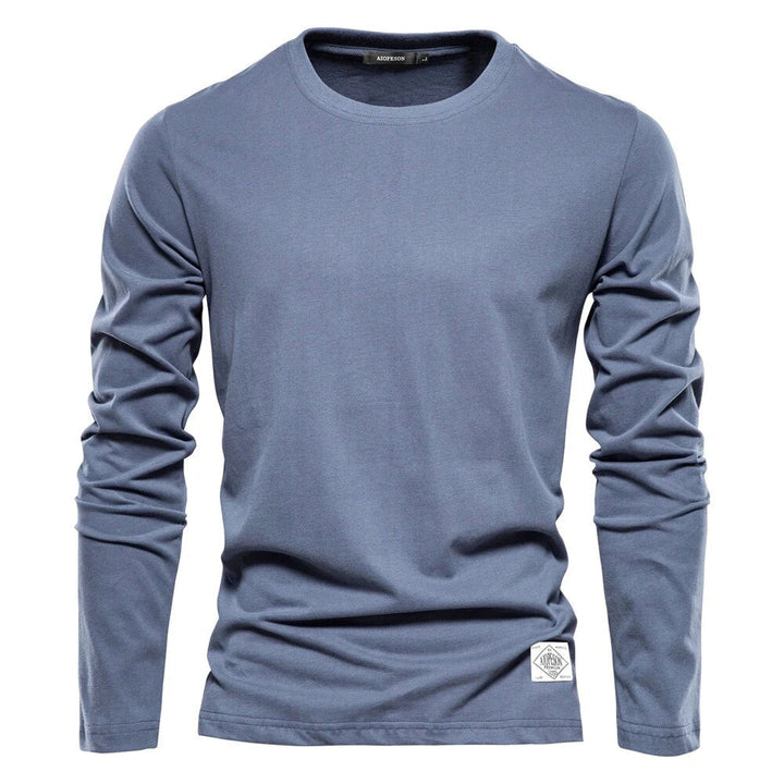 Vorderansicht: Klassisches Herren Sommer T-Shirt Ethan in modernem Schnitt, perfekt für jeden Mann.