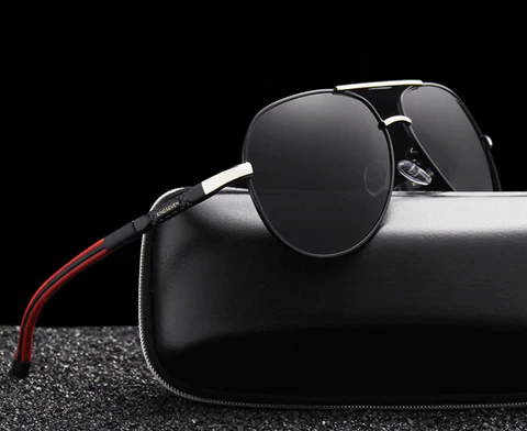Herren Sonnenbrille Lennart im Aviator-Stil. Stilvolle Pilotenbrille mit UV400 Schutz für den Sommer.