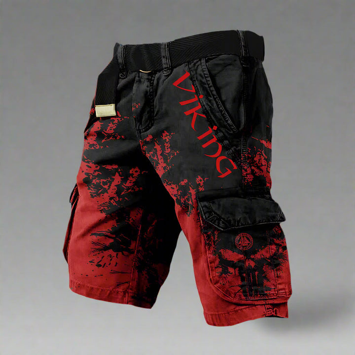 Kurze Sporthose für Männer mit elastischem Bund, ideal für jedes Training und aktive Mode.