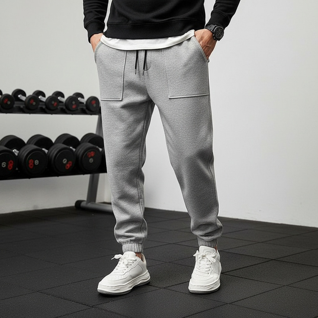 Herren Sporthose Tanner mit Komfortbund für Sport & Freizeit. Bequeme Fitnesshose mit elastischem Bund für Männer.