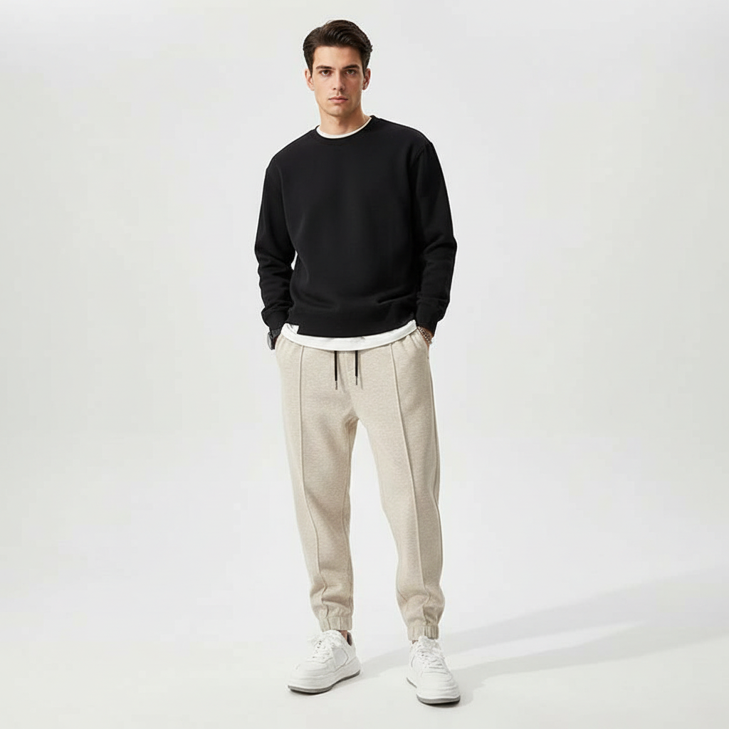 Herren Sporthose Tanner: Bequeme Fitnesshose mit Komfortbund & Seitentaschen. Perfekt für Sport, Training & Alltag.