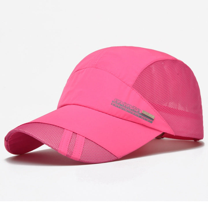 Grüne verstellbare Sportkappe für Herren. Atmungsaktive Freizeit Kappe, ideal für Laufen & Outdoor.