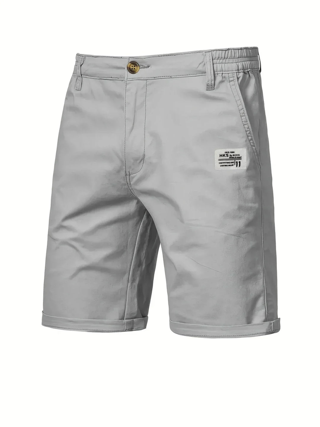 Schwarze Herren Sportshorts: atmungsaktiv, bequem, für optimale Bewegungsfreiheit im Sommer.