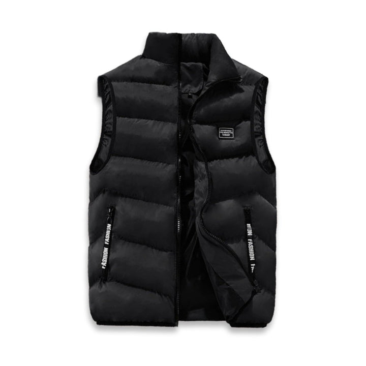 Herren Steppweste Elijah, warm & stilvoll, mit Reißverschluss, perfekt für Freizeit & Alltag.