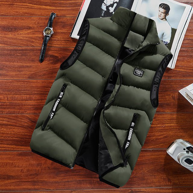 Warmer Herren Bodywarmer Elijah, gesteppt & ärmellos, ideal als Freizeitweste für kalte Tage.