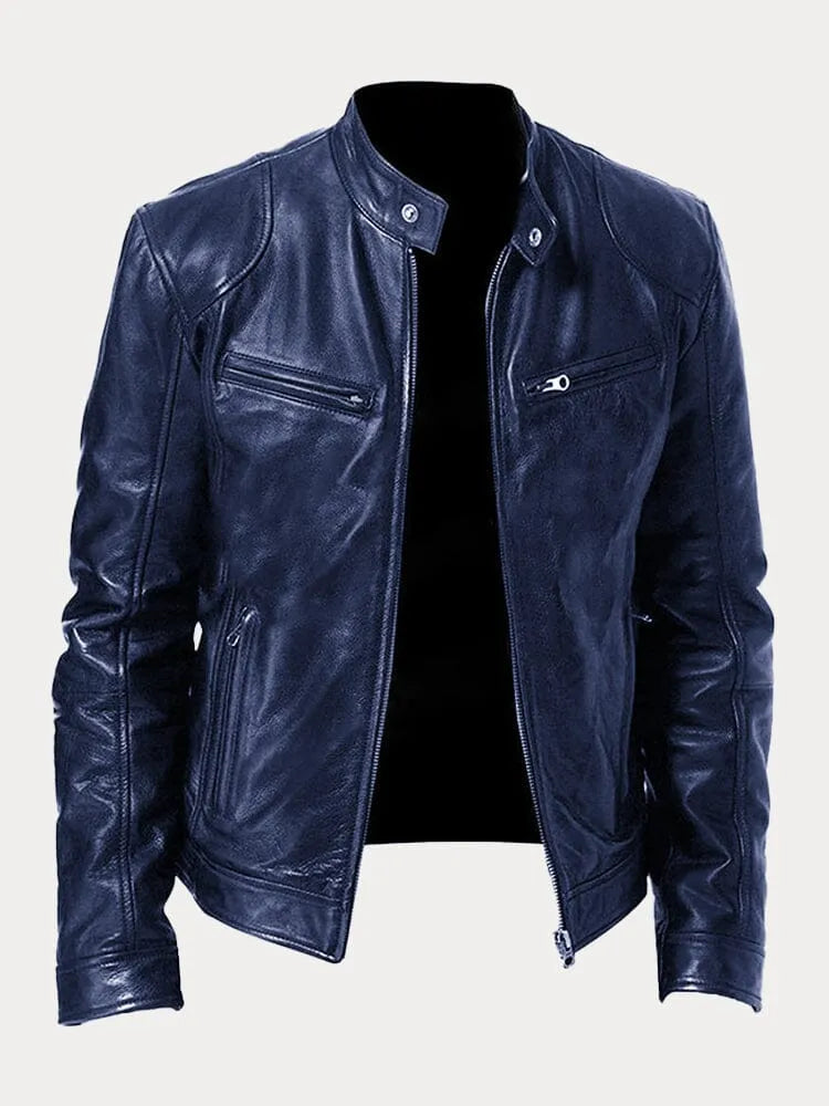 Robuste Herrenjacke, stilvoll und funktional. Ideal für Frühling & Herbst, vielseitige Männer Oberbekleidung.