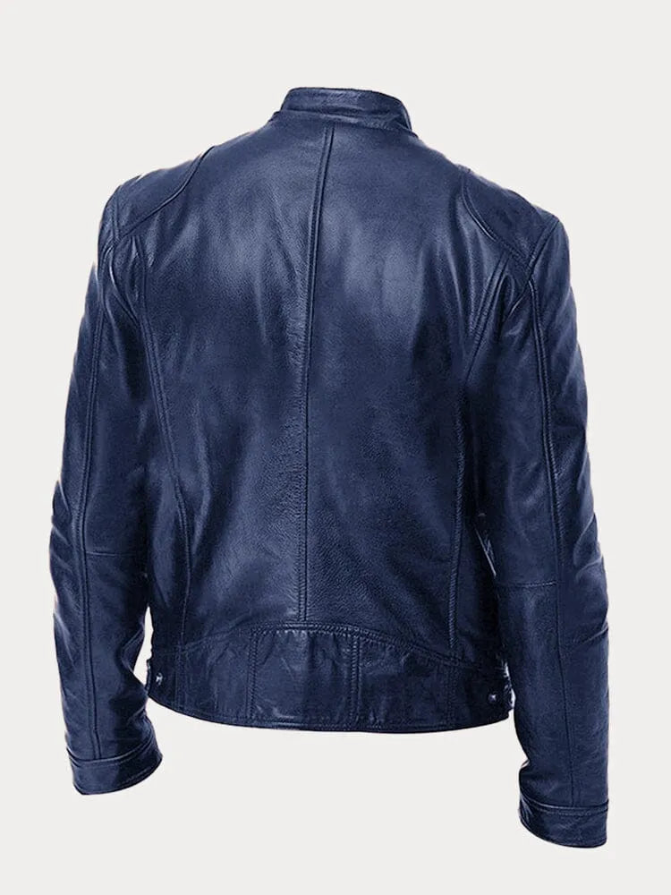 Elegante Herren Robustjacke in dunklem Farbton. Perfekt für stilvolle Business-Looks oder Freizeit-Outfits.