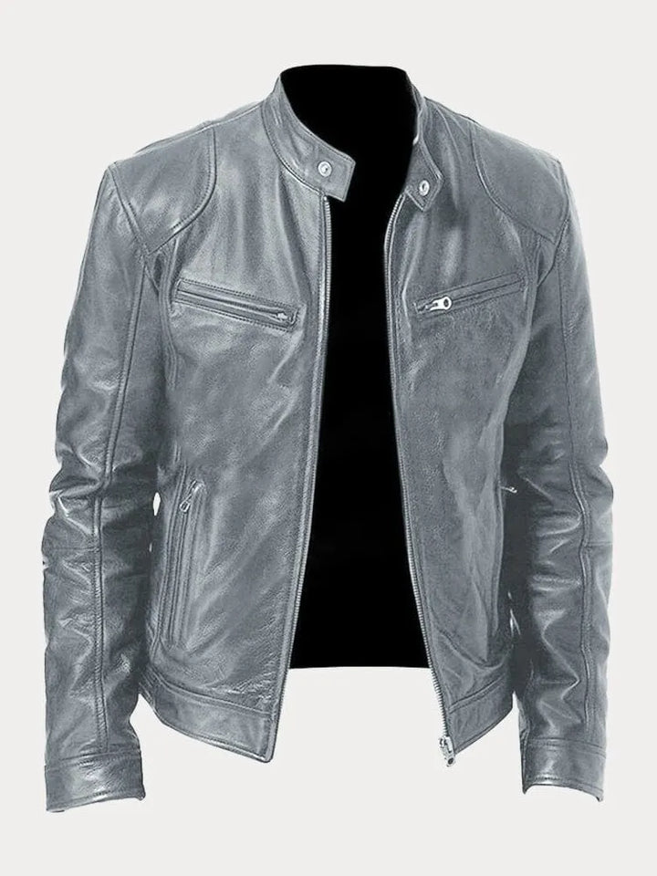 Robuste Herrenjacke mit elegantem Schnitt. Zeitlose Oberbekleidung für Business, Freizeit und den stilvollen Mann.