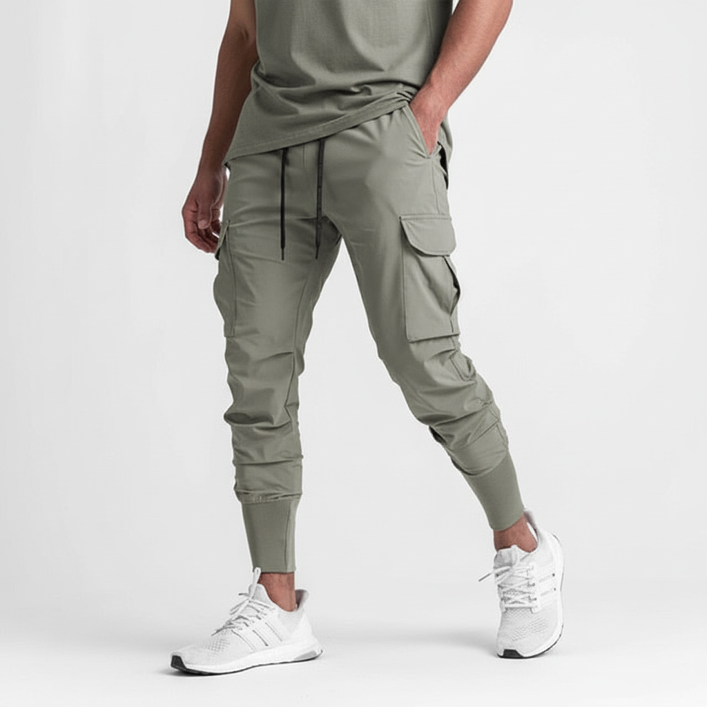 Robuste Herren Joggerhose "Francis" aus Stretch für Outdoor-Aktivitäten.
