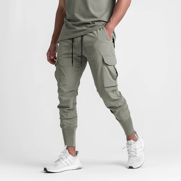 Robuste Herren Joggerhose "Francis" aus Stretch für Outdoor-Aktivitäten.