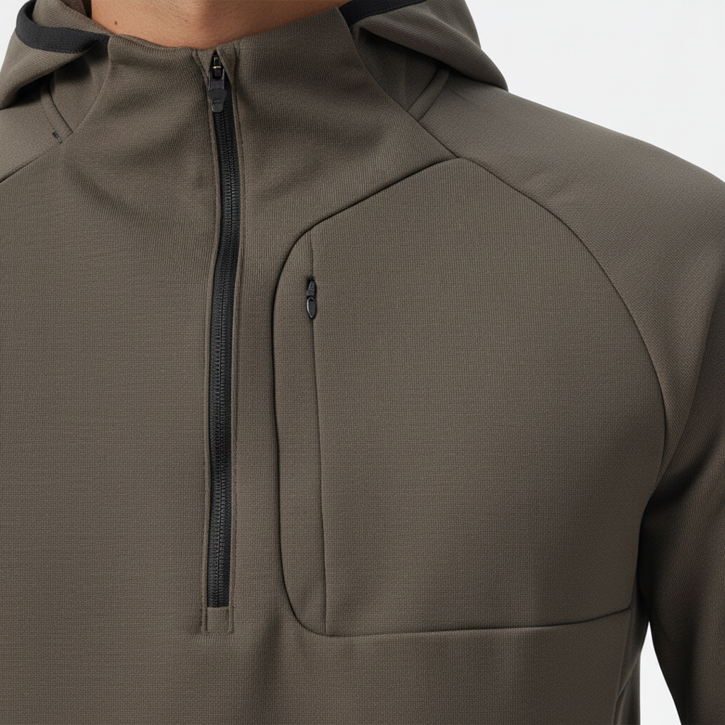 Flexible Herren Sportjacke, atmungsaktive Stretchjacke. Perfekt für maximale Bewegungsfreiheit beim Laufen.