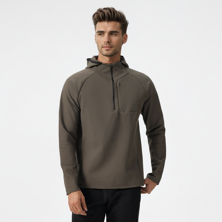 Vielseitige Herren Freizeitjacke & Outdoorjacke. Atmungsaktive Kapuzenjacke mit Stretch für aktiven Lifestyle.