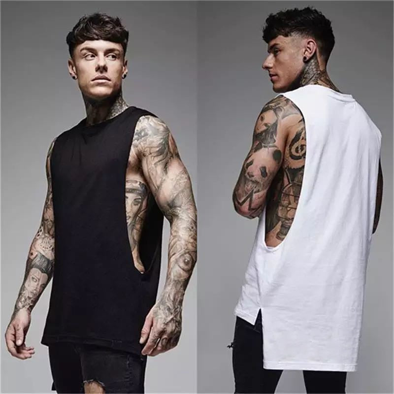 Herren Tanktop für Freizeit & Training. Lässiges, sportliches Muskelshirt für Männer, ideal als Sommer Top.