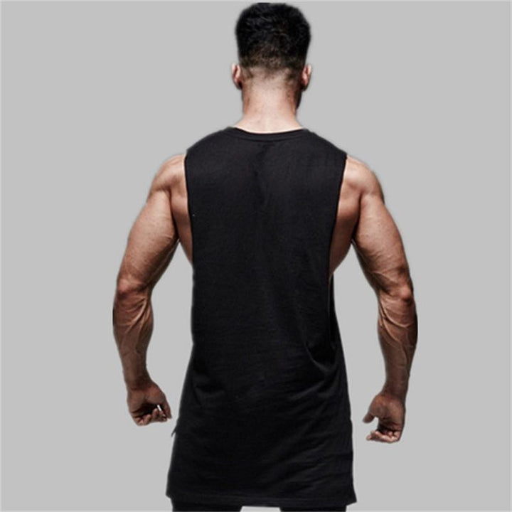 Lässiges Herren Tanktop als Sommer Top für entspannte Freizeit-Looks. Bequemes Basic für Männer Mode.
