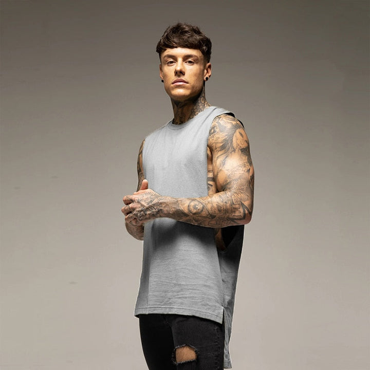 Basic Herren Tanktop für Sport und Freizeit. Klassisches Muskelshirt, vielseitig kombinierbar.