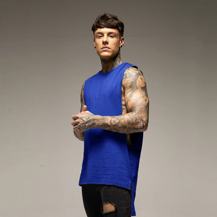 Leichtes Herren Sommer Top für Outdoor-Aktivitäten. Atmungsaktives Tanktop, ideal für warme Tage.
