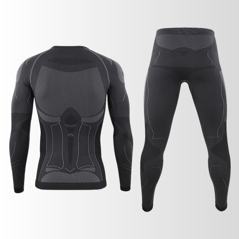 Wärmendes Unterteil des Herren Thermounterwäsche Sets. Atmungsaktive Sporthose für Wintersport & Outdoor. Optimaler Kälteschutz.