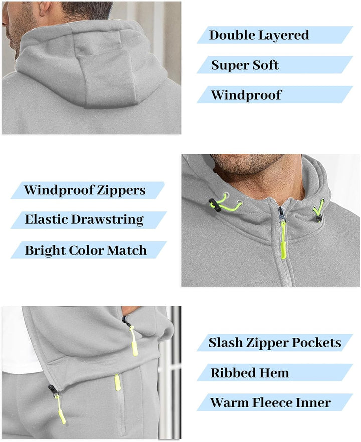 Stylischer Herren Freizeit-Trainingsanzug, Slimfit, perfekt für den modernen Mann.