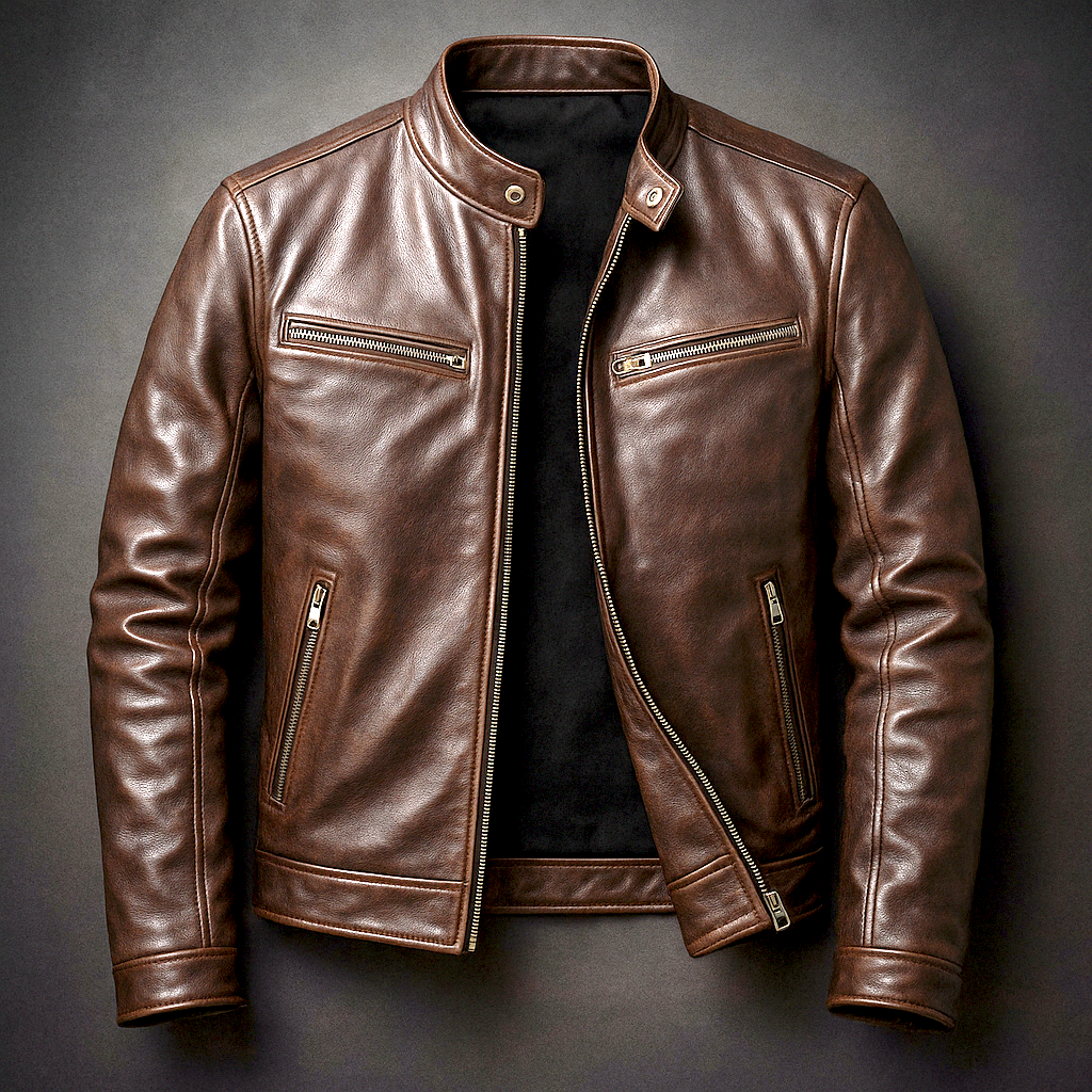 Herren Vintage Hawthorne Jacke in klassischem Stil, ideal als Übergangsjacke für vielseitige Freizeitlooks.