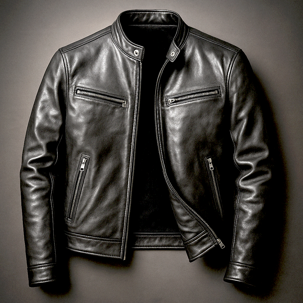 Braune Herren Vintage Hawthorne Pilotenjacke, bequem und zeitlos, perfekt für den urbanen Vintage-Look.